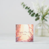 Happy New Year 2026 Quadratische Visitenkarte (Stehend Vorderseite)