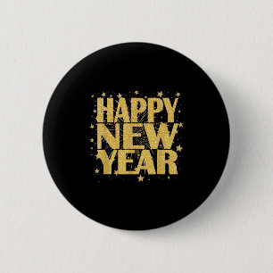 Happy New Year 2026 Silvester Party Countdown Button