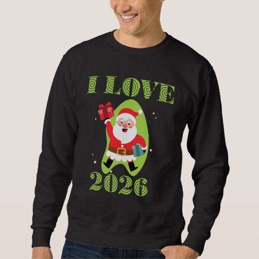 Happy new year 2026 sweatshirt (Vorderseite)