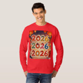 Happy new year 2026 T-Shirt (Vorne ganz)