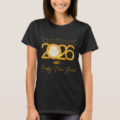 Happy New Year 2026 T-Shirt (Vorderseite)