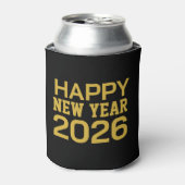 Happy New Year 2026 T-Shirt Dosenkühler (Kanne Vorderseite)