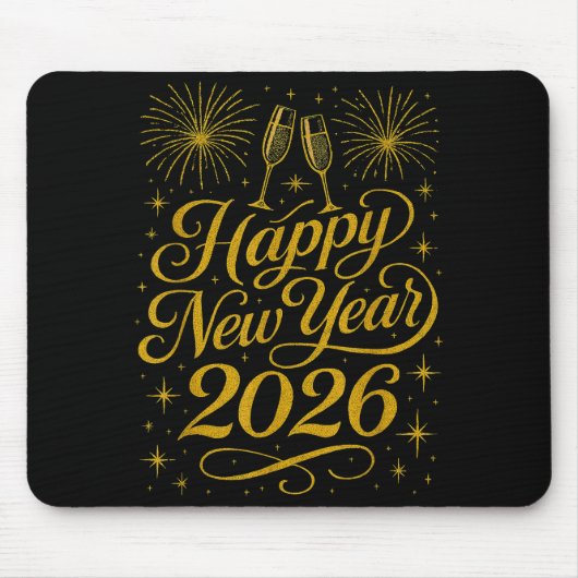 Happy New Year 2026 Womens New Years Eve Party  Mousepad (Vorne)