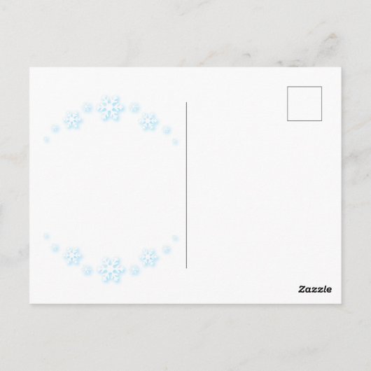 Happy New Year 2026: Year of the Horse Mascot Postkarte (Rückseite)