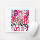 Happy New Year 202-67 Meme Cute Coquette Nk Bow Di Mousepad (Mit Mouse)