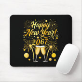 Happy New Year 2067 Funny 67 Six Seven Meme New Ye Mousepad (Mit Mouse)
