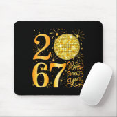 Happy New Year 2067 Funny 67 Six Seven Meme New Ye Mousepad (Mit Mouse)