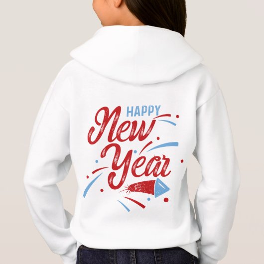 Happy New Year 2 You 12 Hoodie (Rückseite)
