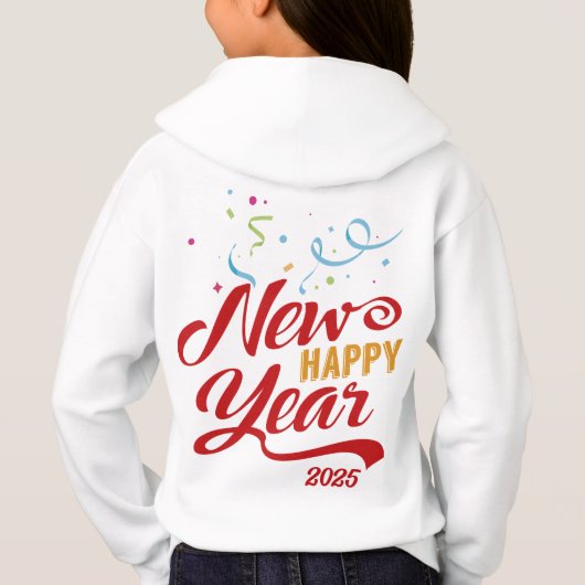 Happy New Year 2 You Hoodie (Rückseite)