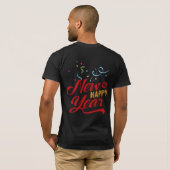 Happy New Year 2 You T-Shirt (Schwarz voll)