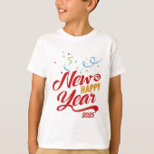 Happy New Year 2 You T-Shirt (Vorderseite)