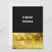 Happy New Year 5"x7" Party Einladung (Rückseite)