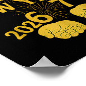 Happy New Year 67 Meme – Funny 2026 Celebration Pa Poster (Ecke)