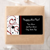 Happy New Year Address Labels (Insitu)