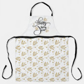 Happy New Year All-Over Print Apron Schürze (Vorderseite)