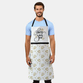 Happy New Year All-Over Print Apron Schürze (Getragen)
