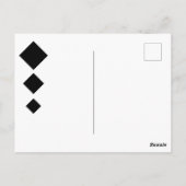 Happy New Year - Aurora Borealis Card Postkarte (Rückseite)