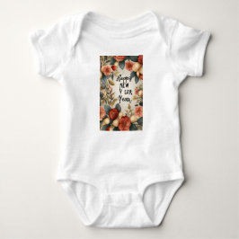Happy New Year Baby Jersey Bodysuit Baby Strampler