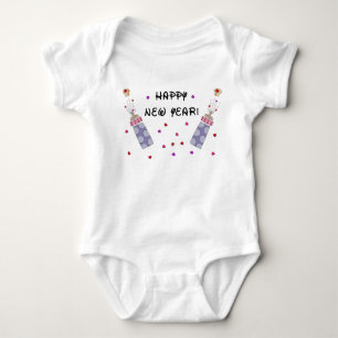 Happy New Year Baby Strampler