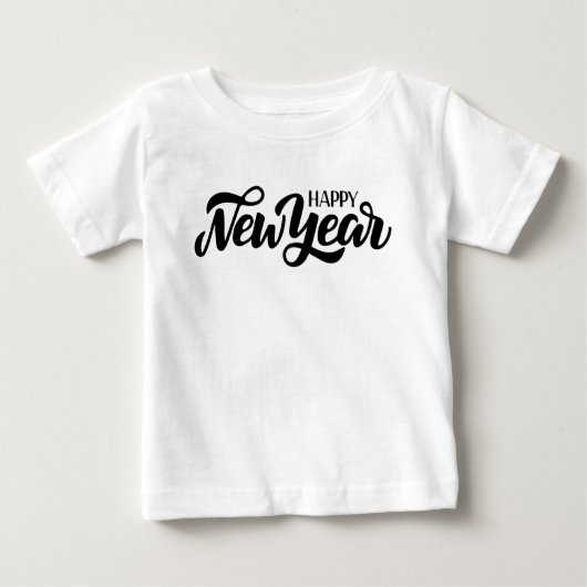 Happy New Year Baby T-shirt (Vorderseite)