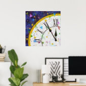 Happy New Year Background Poster (Heimbüro)