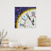 Happy New Year Background Poster (Küche)