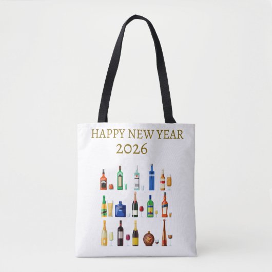 Happy New Year  Bag Tasche (Vorderseite)