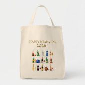 Happy New Year  Bag Tragetasche (Vorne)