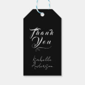 Happy New Year Balloon Geschenkanhänger (Rückseite)