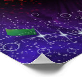 Happy New Year Balloon Poster (Ecke)