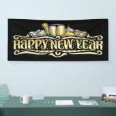 Happy New Year Banner (Messe)