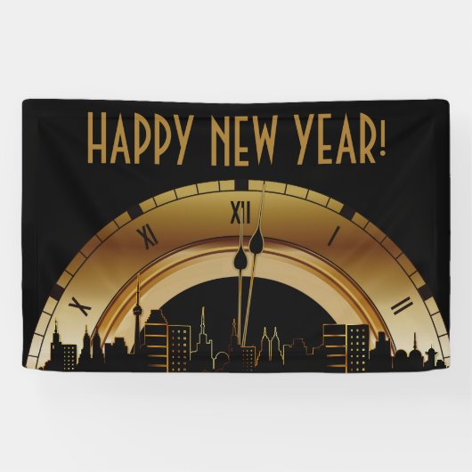 Happy New Year Banner (Horizontal)