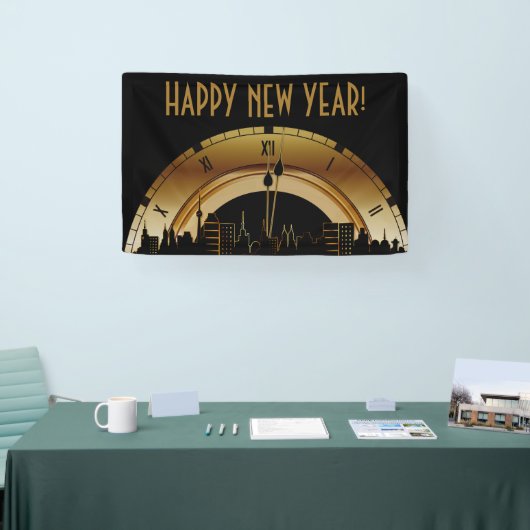 Happy New Year Banner (Messe)