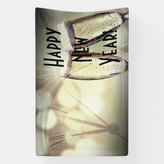 Happy New Year Banner (Vertikal)