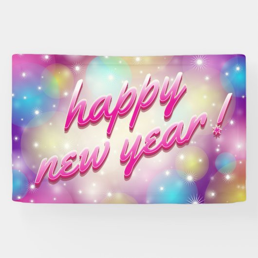 Happy New Year Banner (Horizontal)