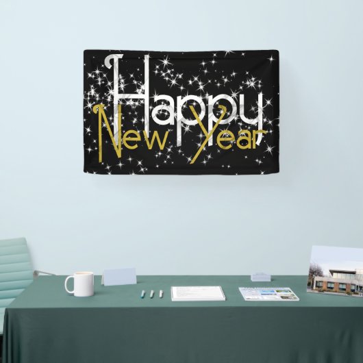 Happy New Year Banner (Messe)