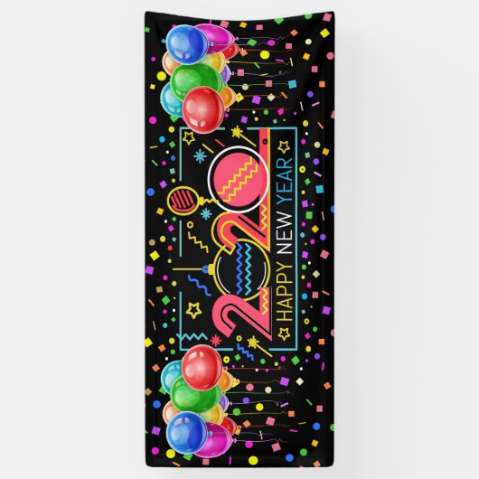 Happy New Year Banner (Vertikal)