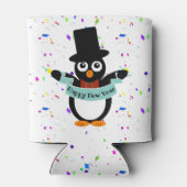 Happy New Year Banner kann kühler Dosenkühler (Rückseite)