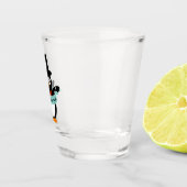 Happy New Year Banner Shot Glass Schnapsglas (Rechts)