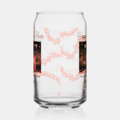 Happy new year brawn fügen Foto Familienname Glitz Dosenglas (Links)