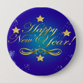 Happy New Year Button (Vorderseite)