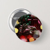 Happy New Year Button (Vorne & Hinten)