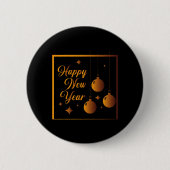 Happy New Year Button (Vorderseite)