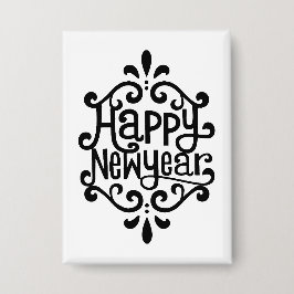Happy New Year Button