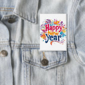 Happy New Year Button (Insitu)