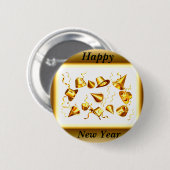 Happy New Year_ Button (Vorne & Hinten)