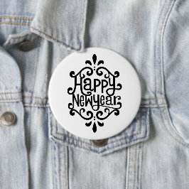 Happy New Year Button