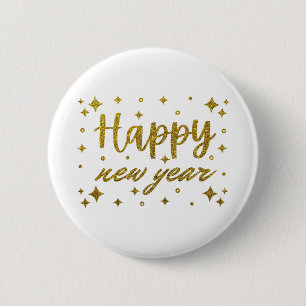 Happy New Year Button