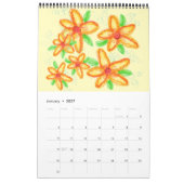 Happy New Year Calendar Kalender (Jan 2027)