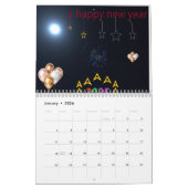 Happy New Year Calendar Kalender (Jan 2026)